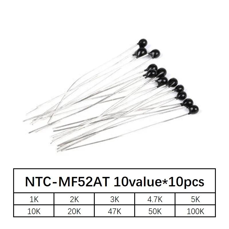 NTC ̽  ŰƮ NTC-MF52AT, 100  = 10  * 10 , 1K, 2K, 3K, 4.7K, 5K, 10K, 10K, 20K, 47K, 50K, 100K +-5% 3950B